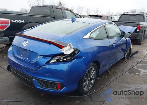 2019 Honda Civic Ex z USA, uszkodzony, nr VIN 2HGFC3B35KH350704